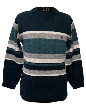 Baby Boys designer sweater fs Teal